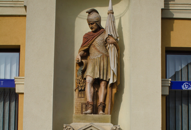 Szent Flórián szobor